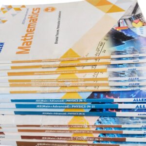 used allen class 11 iit jee nurture study material 2023 (set of 11 books)