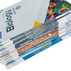 used allen neet class 11 nurture study material 2024 (set of 14 books)